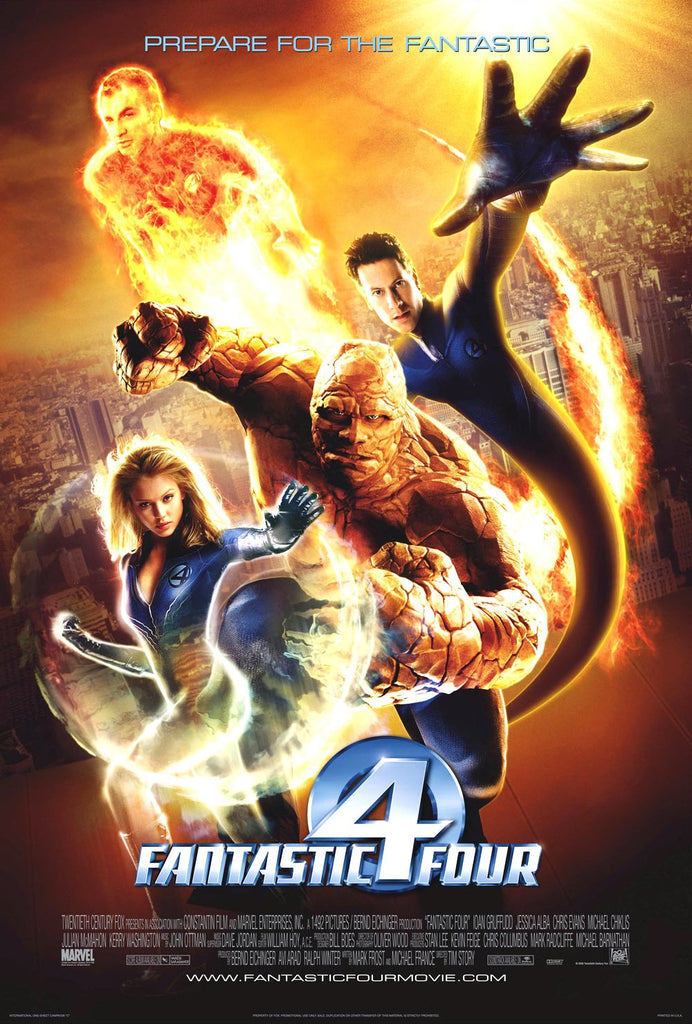 Premium Fantastic Four A4 Size Movie Poster