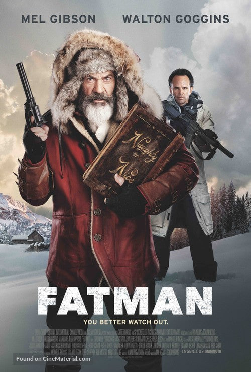 Pixie Posters Fatman Movie Poster A2 Size