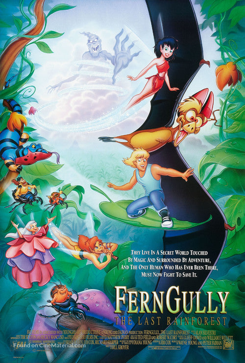 Pixie Posters FernGully: The Last Rainforest Movie Poster A2 Size