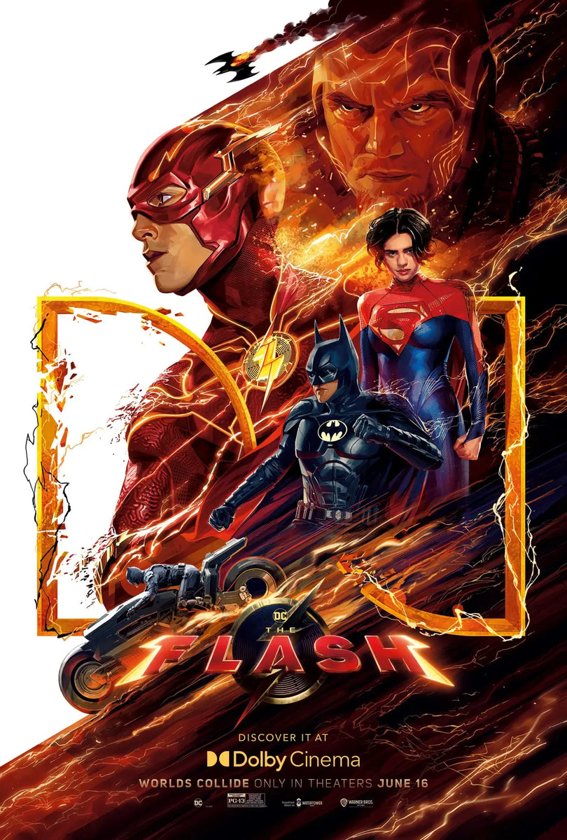 High Quality The Flash Design 1 A2 Size Poster – Pixie Posters