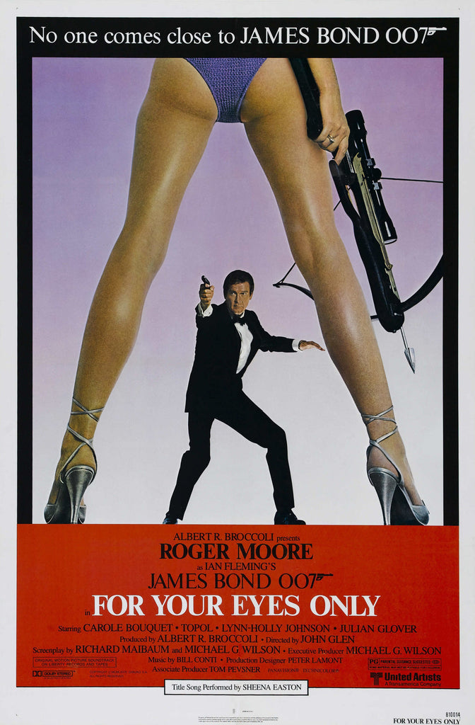 Premium For Your Eyes Only A2 Size Movie Poster