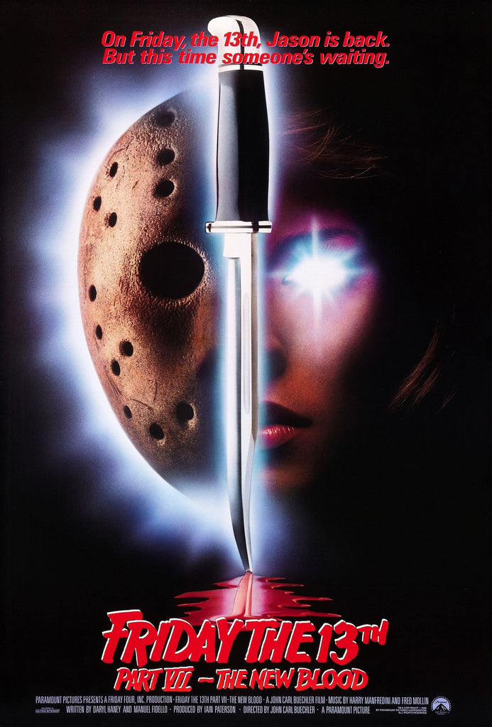 Premium friday the 13th part vii the new blood A2 Size Movie Poster