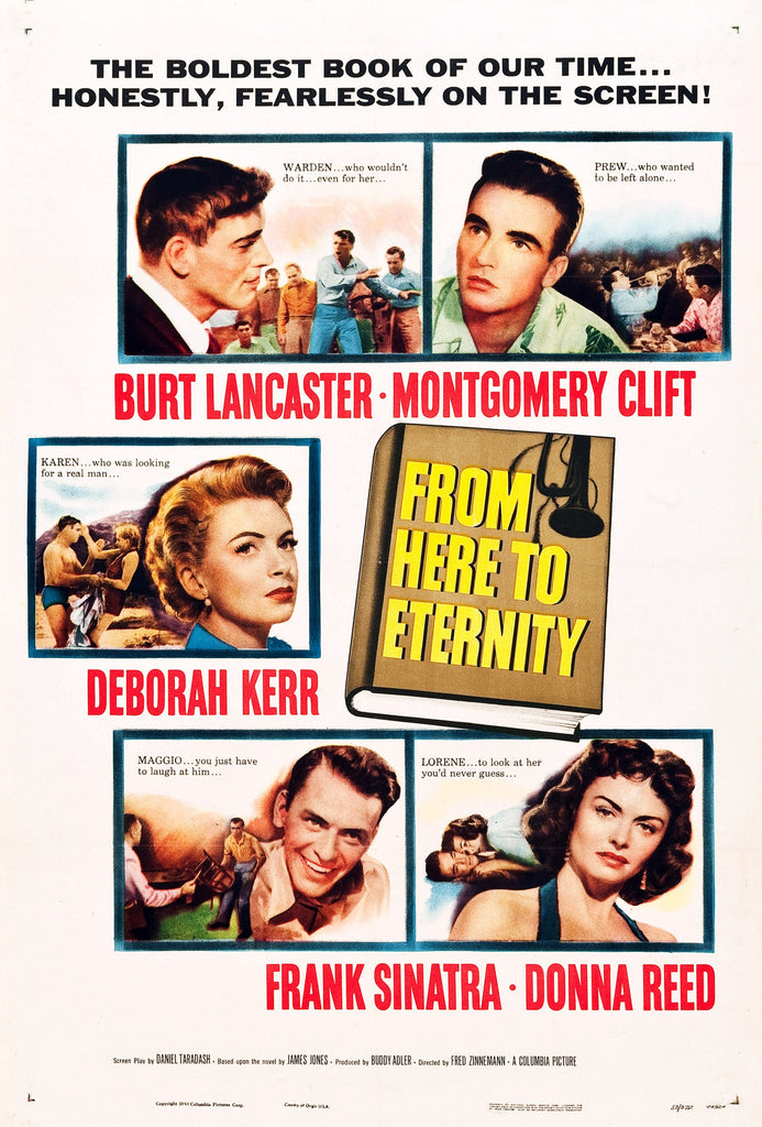 Premium From Here To Eternity A3 Size Movie Poster