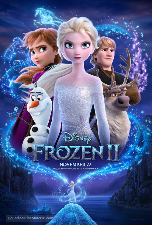 Frozen II A2 Movie Poster-Pixie Posters