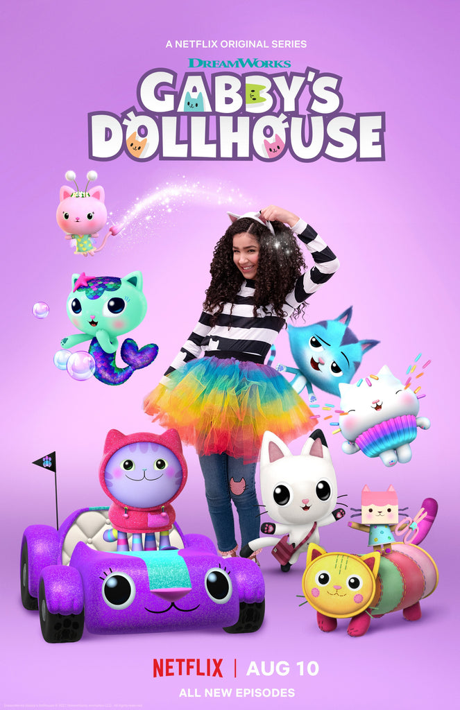 Premium Gabby's Dollhouse Option 16 A4 Size Posters