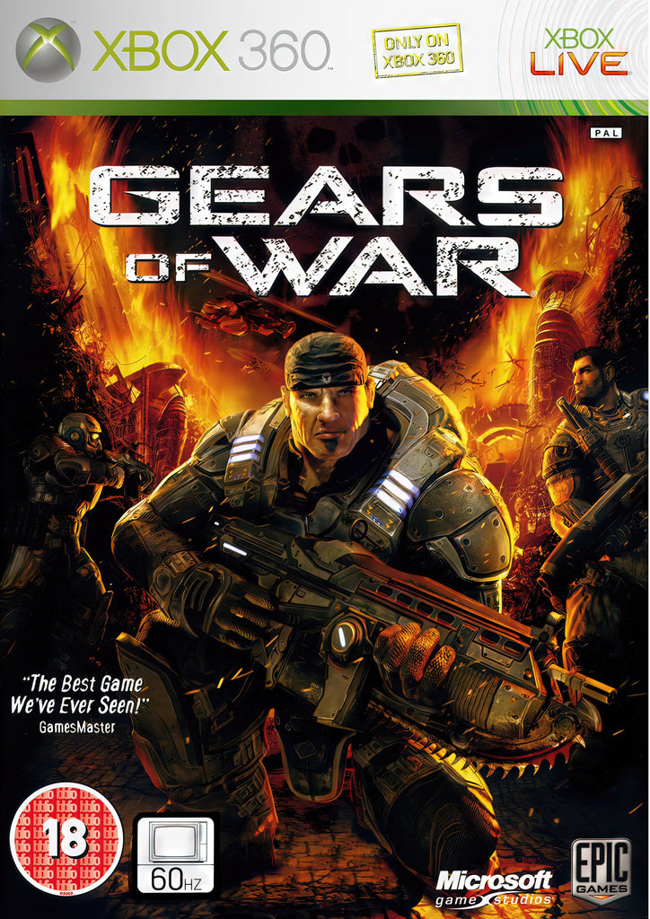 Premium 2000s Gears Of War A4 Size Posters
