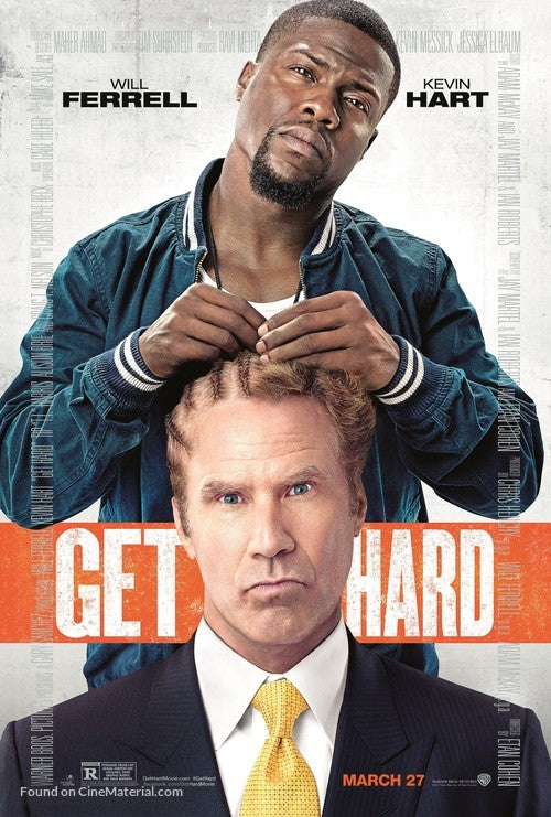 Pixie Posters Get Hard Movie Poster A2 Size