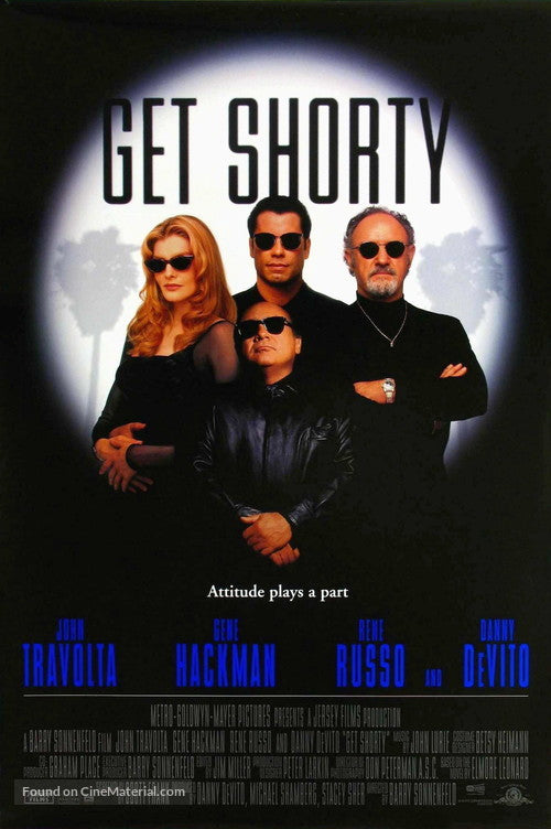 Pixie Posters Get Shorty Movie Poster A2 Size