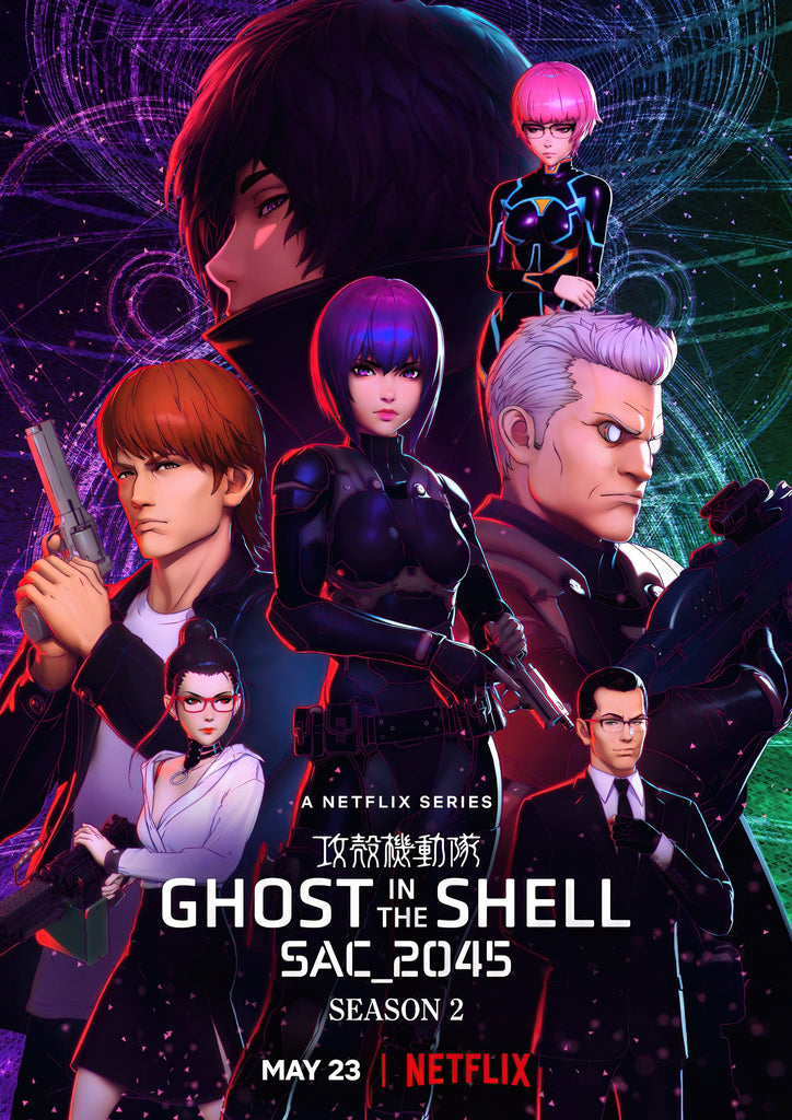 Premium Anime Ghost in the Shell - SAC 2045 A4 Size Posters