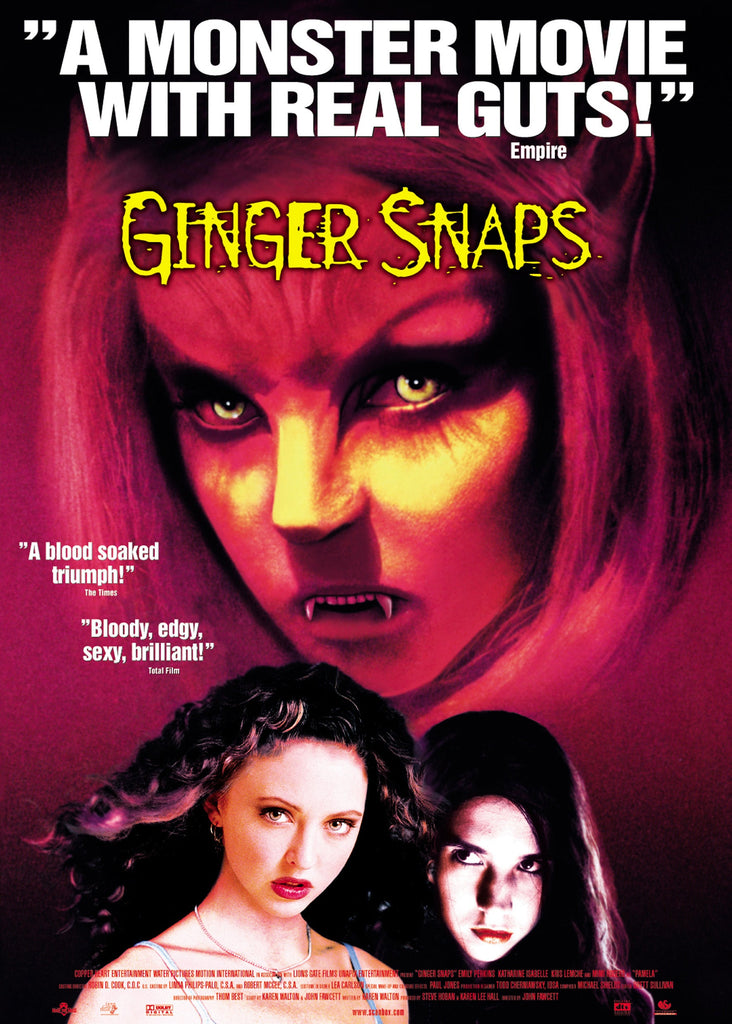Premium Ginger Snaps A2 Size Movie Poster