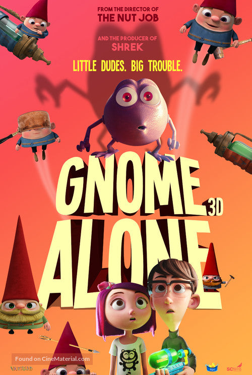 Pixie Posters Gnome Alone Movie Poster A2 Size