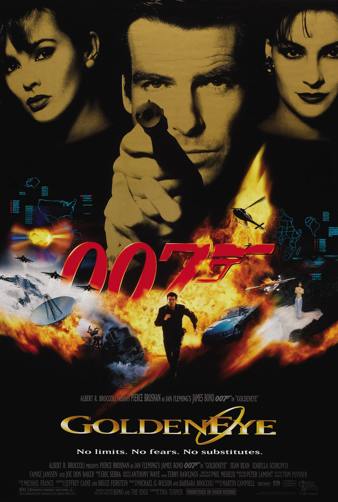 Premium Goldeneye A4 Size Movie Poster