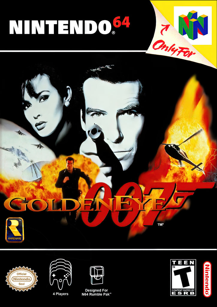 Premium 90s Goldeneye 007 A2 Size Posters