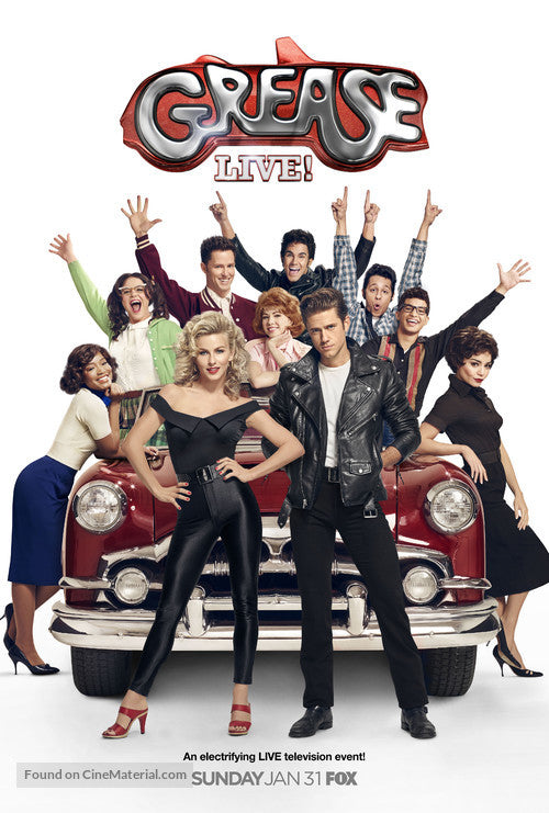 Pixie Posters Grease Live Movie Poster A2 Size