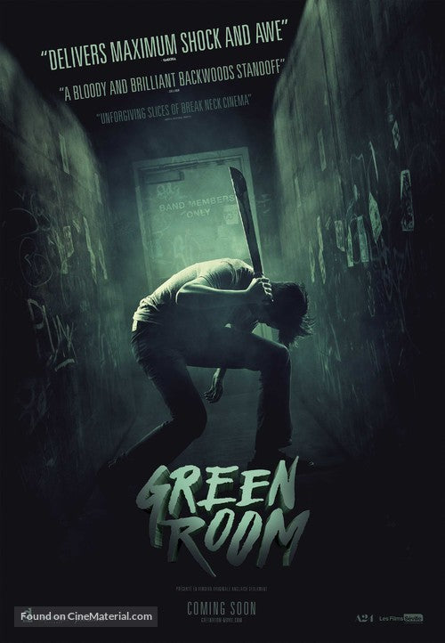 Pixie Posters Green Room Movie Poster A2 Size