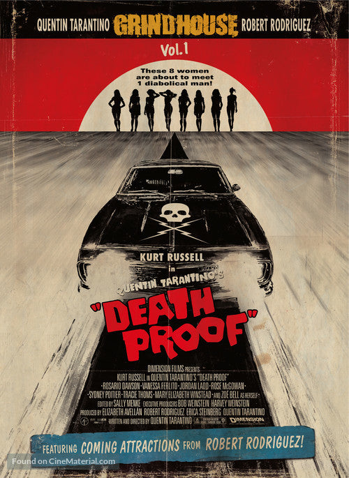 Death Proof A2 Movie Poster-Pixie Posters