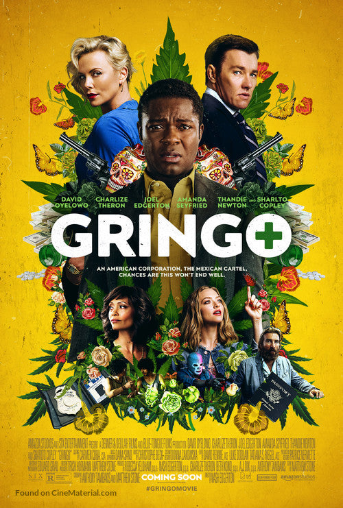 Pixie Posters Gringo Movie Poster A2 Size