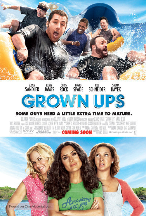 Grown Ups A4 Movie Poster-Pixie Posters
