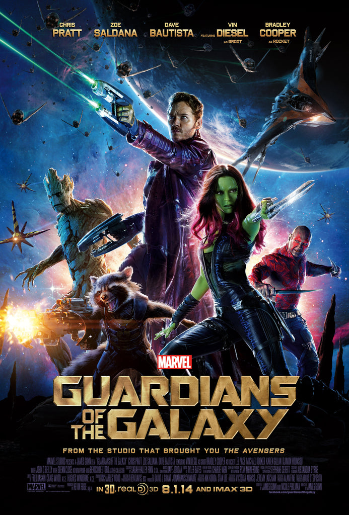 Premium Guardians Of The Galaxy A4 Size Movie Poster