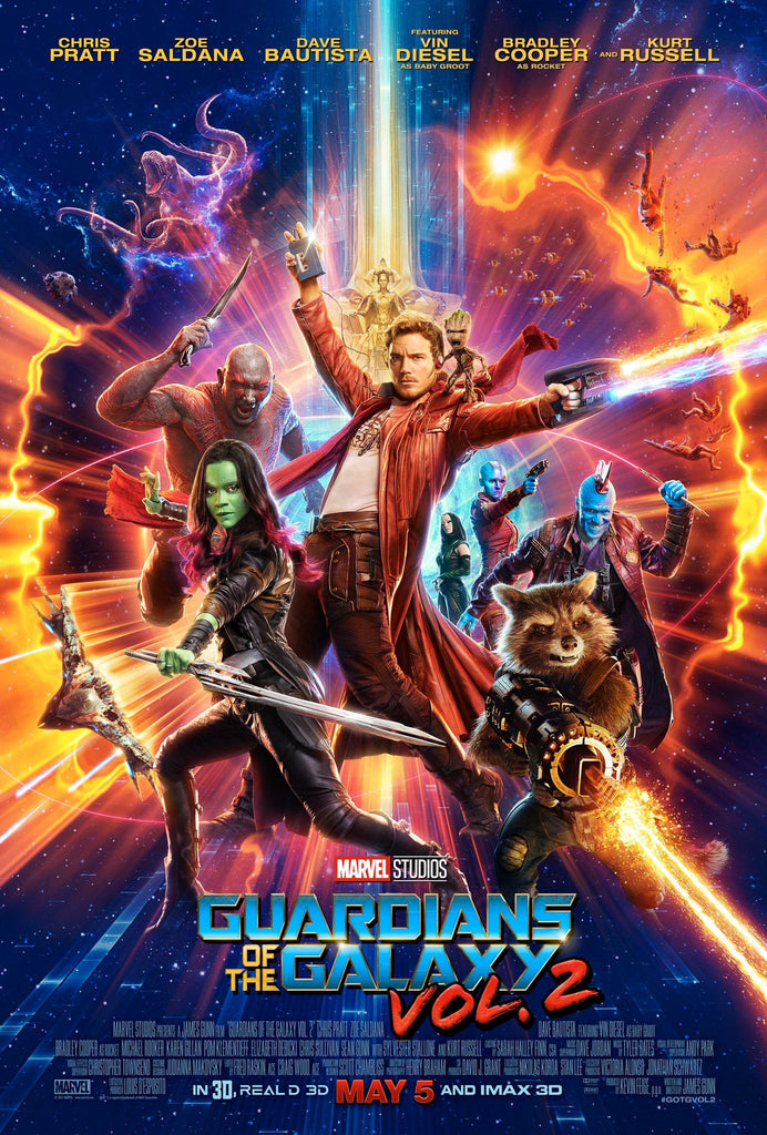 Premium Guardians Of The Galaxy Vol. 2 A2 Size Movie Poster