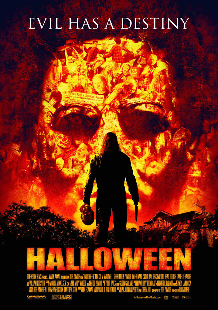 Premium Halloween, 2007 A4 Size Movie Poster