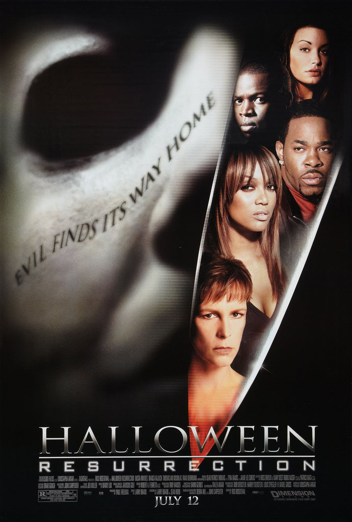 Premium Halloween Resurrection A4 Size Movie Poster