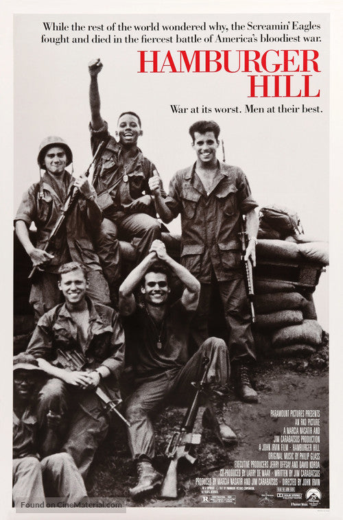 Pixie Posters Hamburger Hill Movie Poster A2 Size