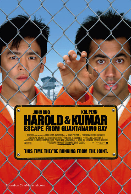 Pixie Posters Harold & Kumar Escape from Guantanamo Bay Movie Poster A2 Size