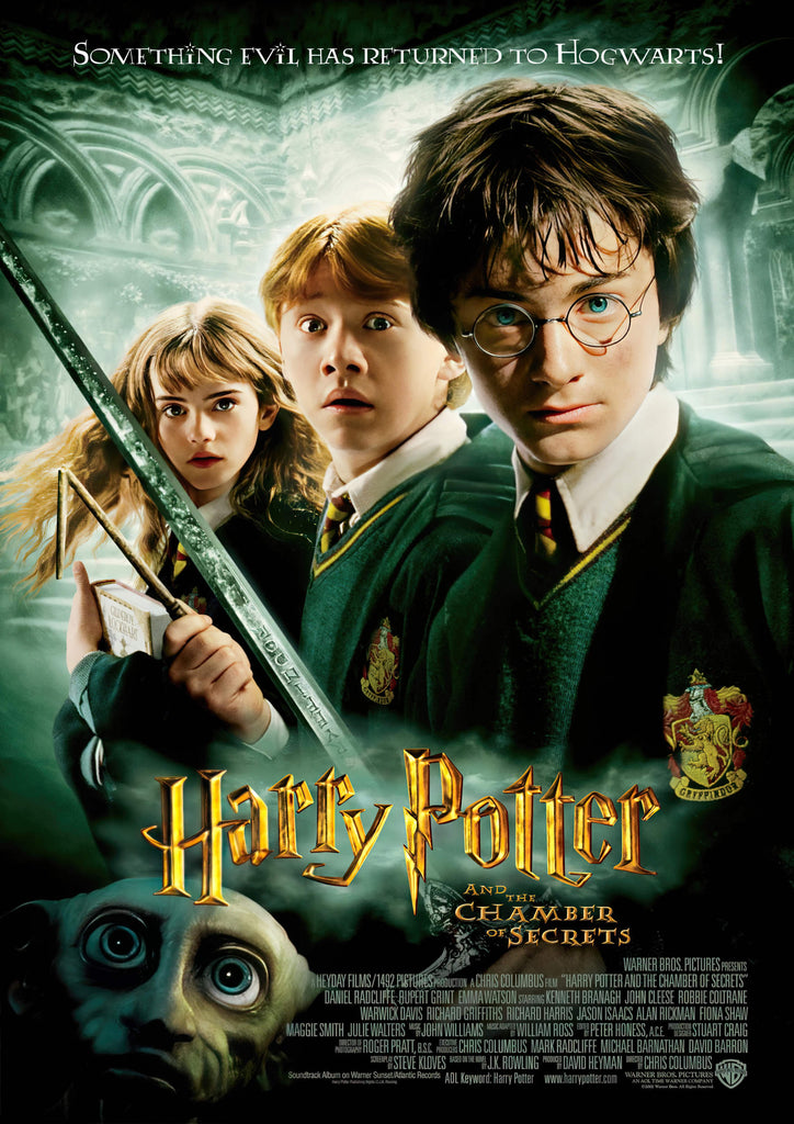Premium Harry Potter And The Chamber Of Secrets A2 Size Movie Poster