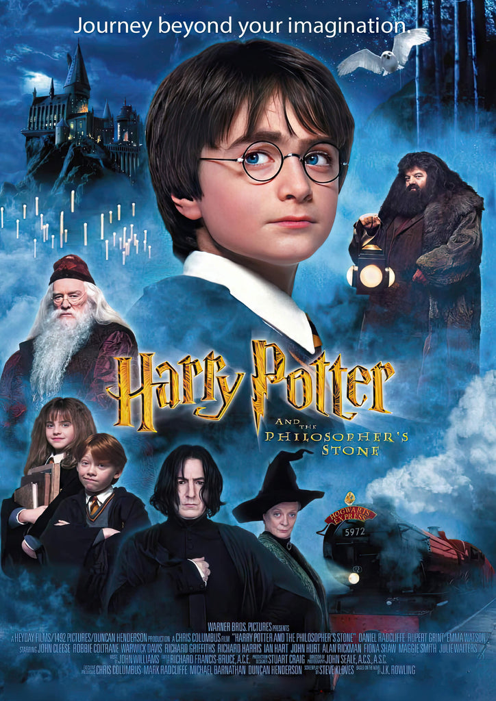 Premium Harry Potter And The Philosopher's Stone A2 Size Movie Poster