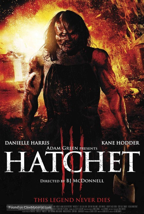 Pixie Posters Hatchet III Movie Poster A2 Size