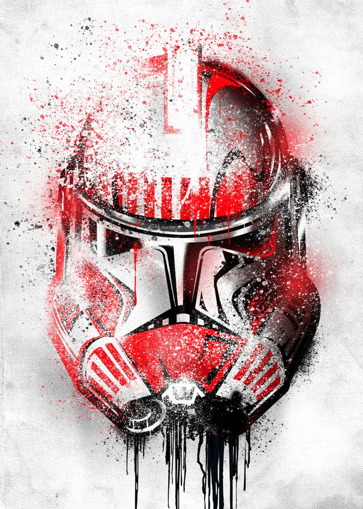 Premium Star Wars Helmets Option 2  A3 Size Posters