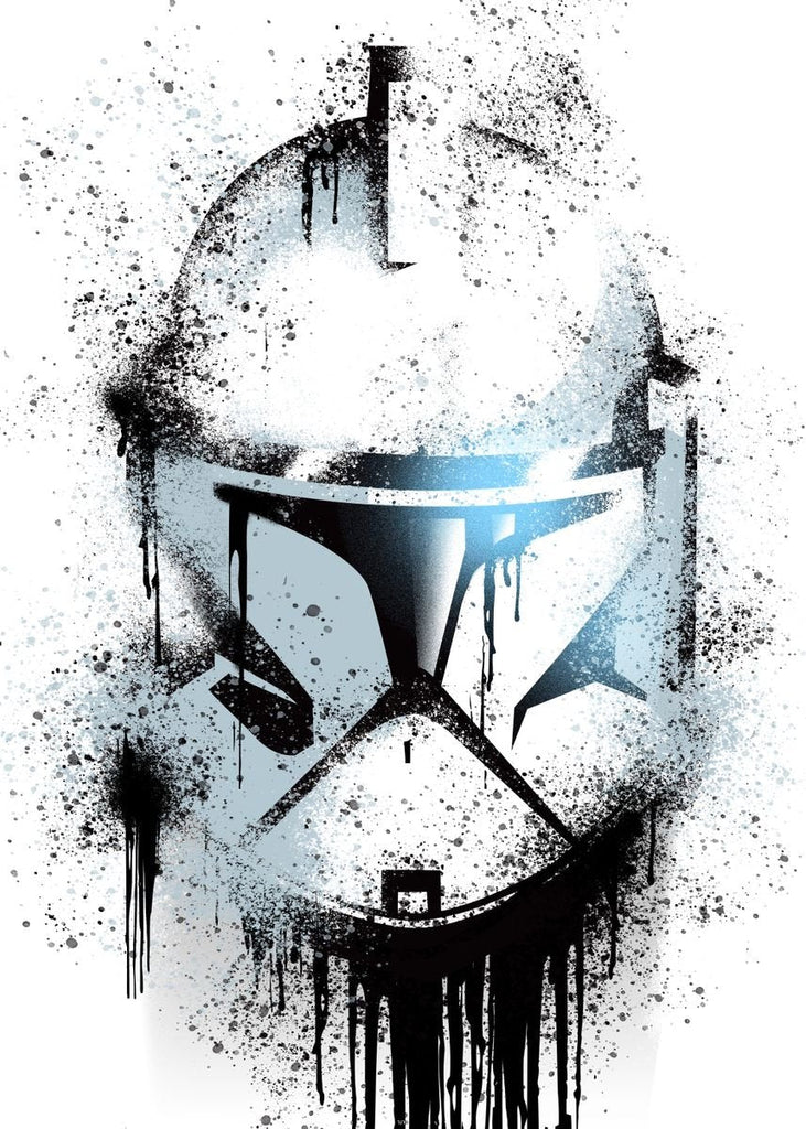 Premium Star Wars Helmets Option 5  A3 Size Posters