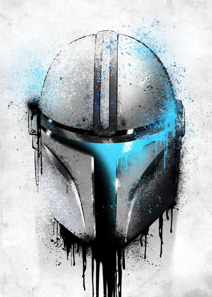 Premium Star Wars Helmets Option 9  A3 Size Posters
