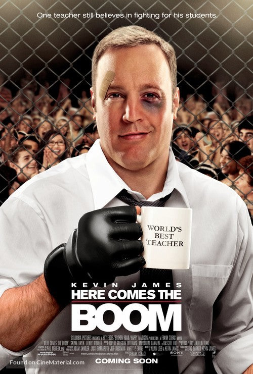 Pixie Posters Here Comes the Boom Movie Poster A2 Size