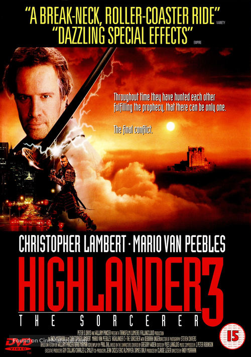 Pixie Posters Highlander III: The Sorcerer Movie Poster A2 Size
