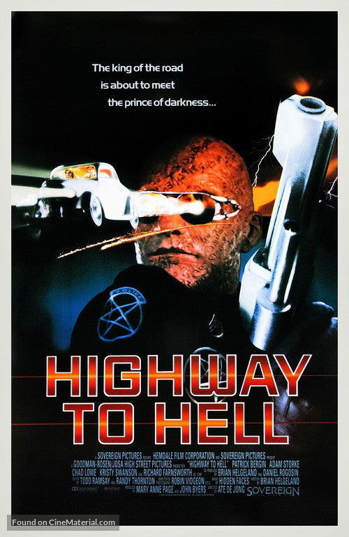 Pixie Posters Highway to Hell Movie Poster A2 Size