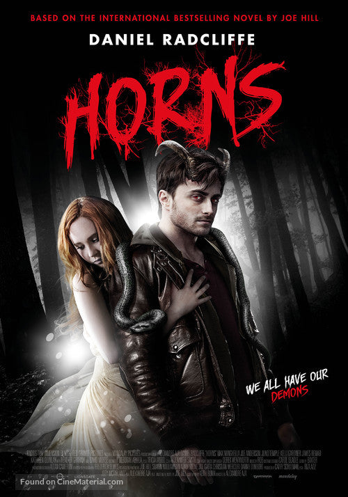 Pixie Posters Horns Movie Poster A2 Size