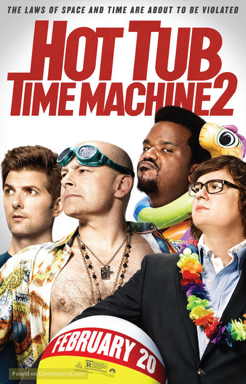 Pixie Posters Hot Tub Time Machine 2 Movie Poster A2 Size