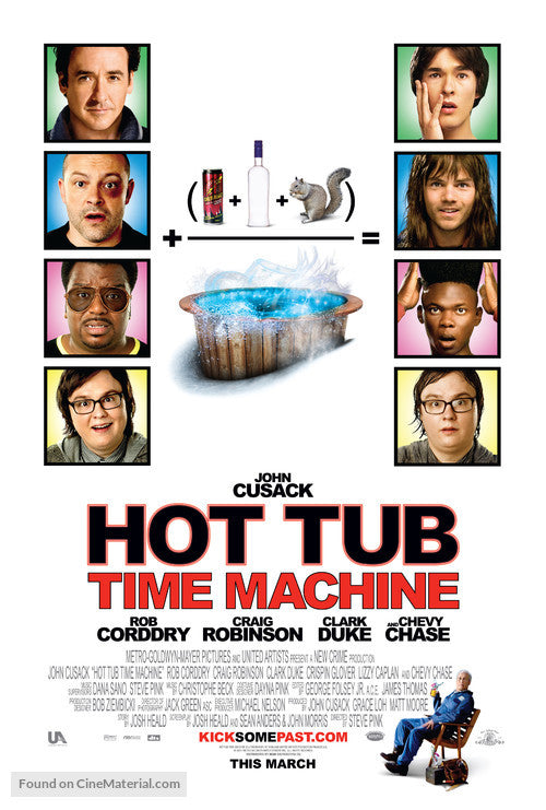 Pixie Posters Hot Tub Time Machine Movie Poster A2 Size