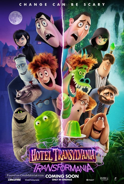 Hotel Transylvania: Transformania A2 Movie Poster-Pixie Posters