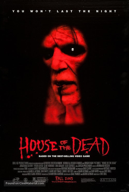 Pixie Posters House of the Dead Movie Poster A2 Size