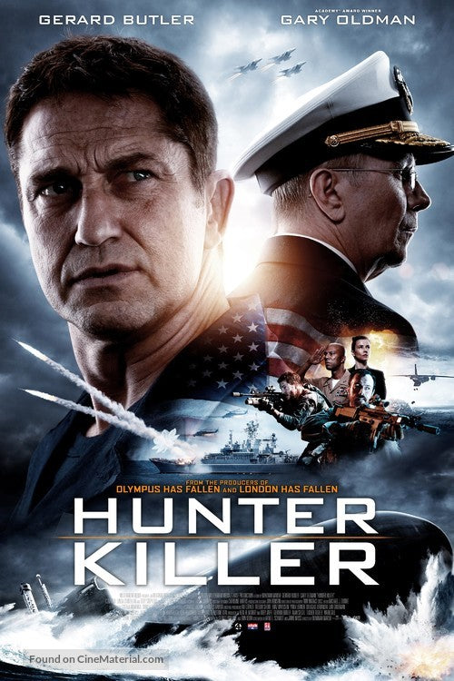 Hunter Killer A2 Movie Poster-Pixie Posters