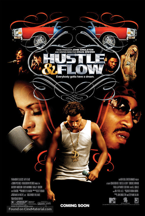 Pixie Posters Hustle & Flow Movie Poster A2 Size