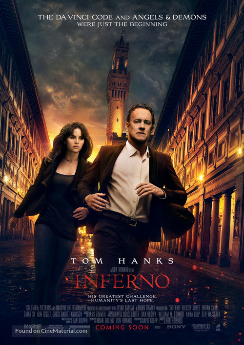 Inferno A2 Movie Poster-Pixie Posters