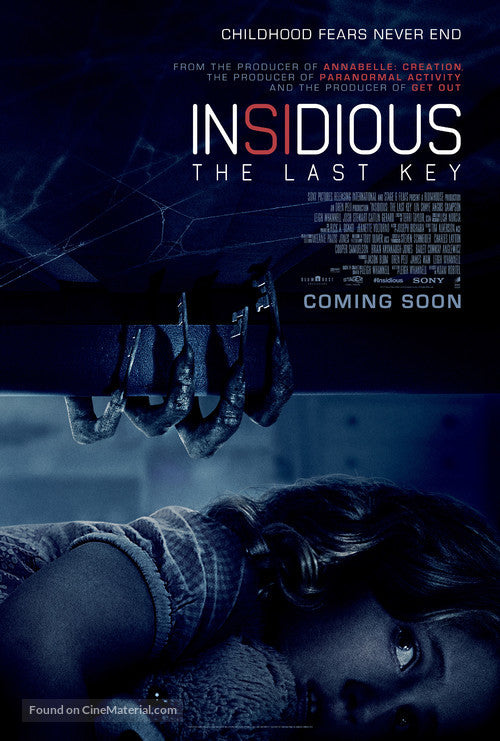 Insidious: The Last Key A2 Movie Poster-Pixie Posters