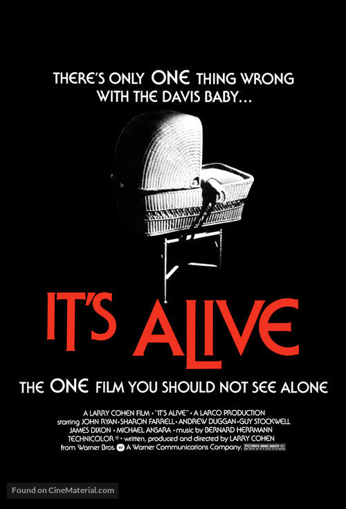 Pixie Posters It's Alive Movie Poster A2 Size