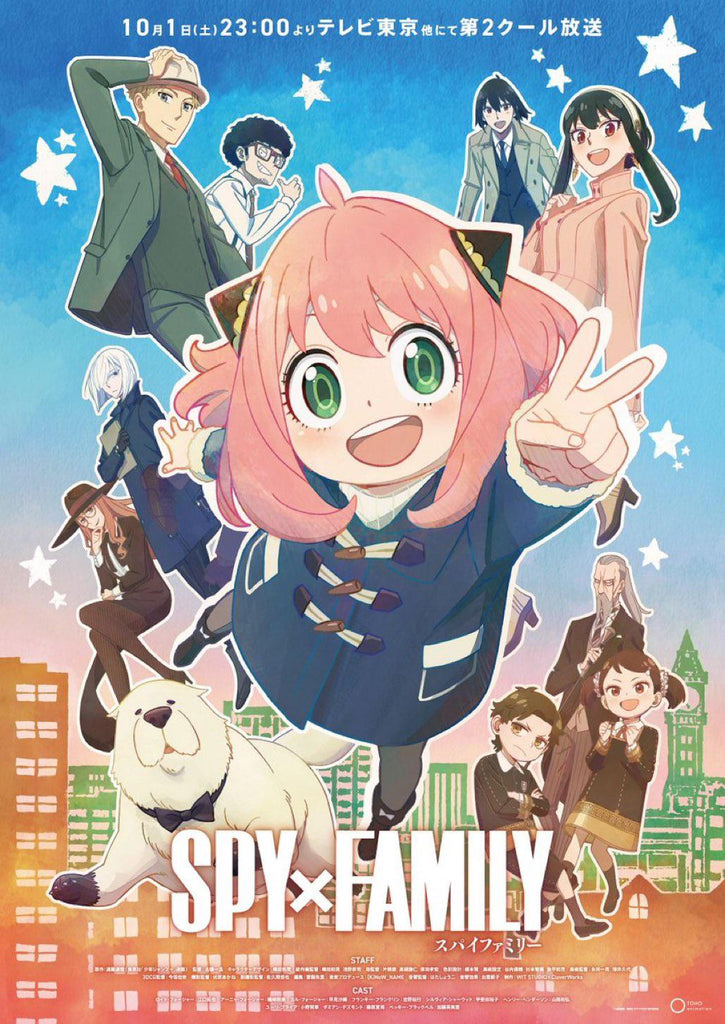 Premium Spy Family X Anime A2 Size Posters