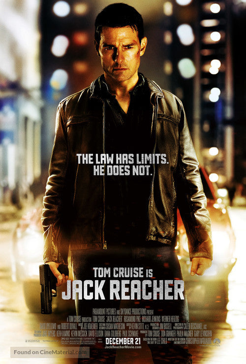 Jack Reacher A2 Movie Poster-Pixie Posters