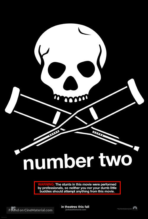 Pixie Posters Jackass Number Two Movie Poster A2 Size